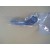 kickstarterpedaal Adress+Katana Alu. blauw